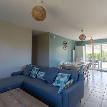 Maison Familiale A Gastes, 400m Du Lac, Climatisee, Jardin, 6 Pers. - Menage Inclus - Fr-1-319-575 Holiday home Gastes