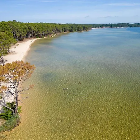 Holiday home Maison Familiale A Gastes, 400m Du Lac, Climatisee, Jardin, 6 Pers. - Menage Inclus - Fr-1-319-575 Gastes