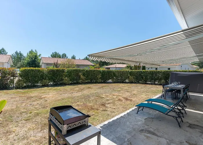 Maison Familiale A Gastes, 400m Du Lac, Climatisee, Jardin, 6 Pers. - Menage Inclus - Fr-1-319-575