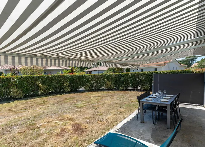 Ferienhaus Maison Familiale A Gastes, 400m Du Lac, Climatisee, Jardin, 6 Pers. - Menage Inclus - Fr-1-319-575 *