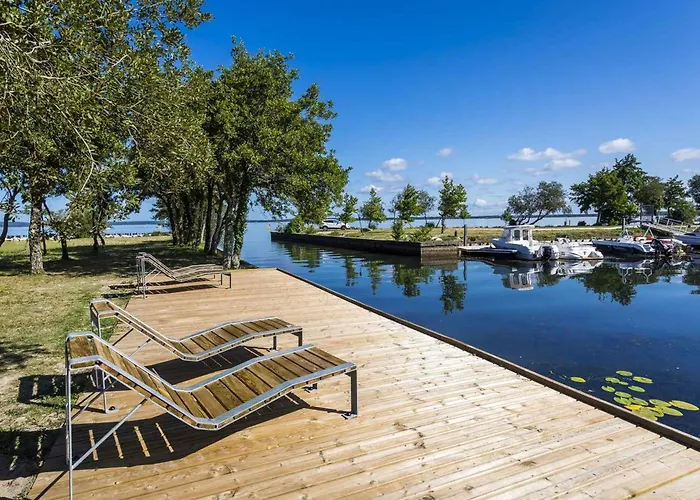 Maison Familiale A Gastes, 400m Du Lac, Climatisee, Jardin, 6 Pers. - Menage Inclus - Fr-1-319-575 Gastes
