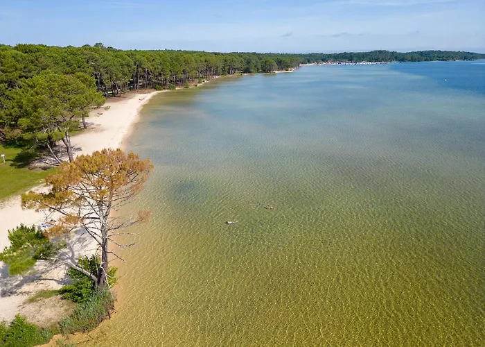 Ferienhaus Maison Familiale A Gastes, 400m Du Lac, Climatisee, Jardin, 6 Pers. - Menage Inclus - Fr-1-319-575 Gastes